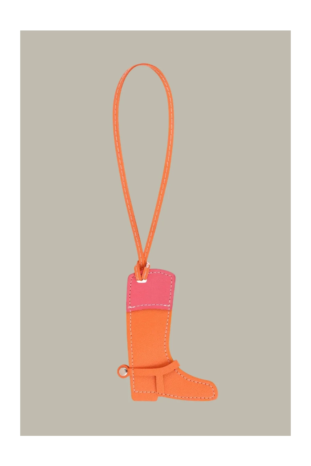 Orange Cowboy Boot