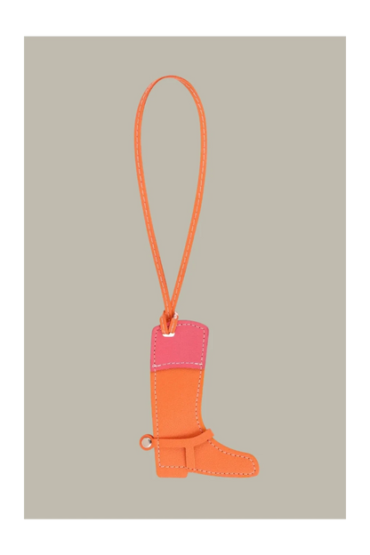 Orange Cowboy Boot