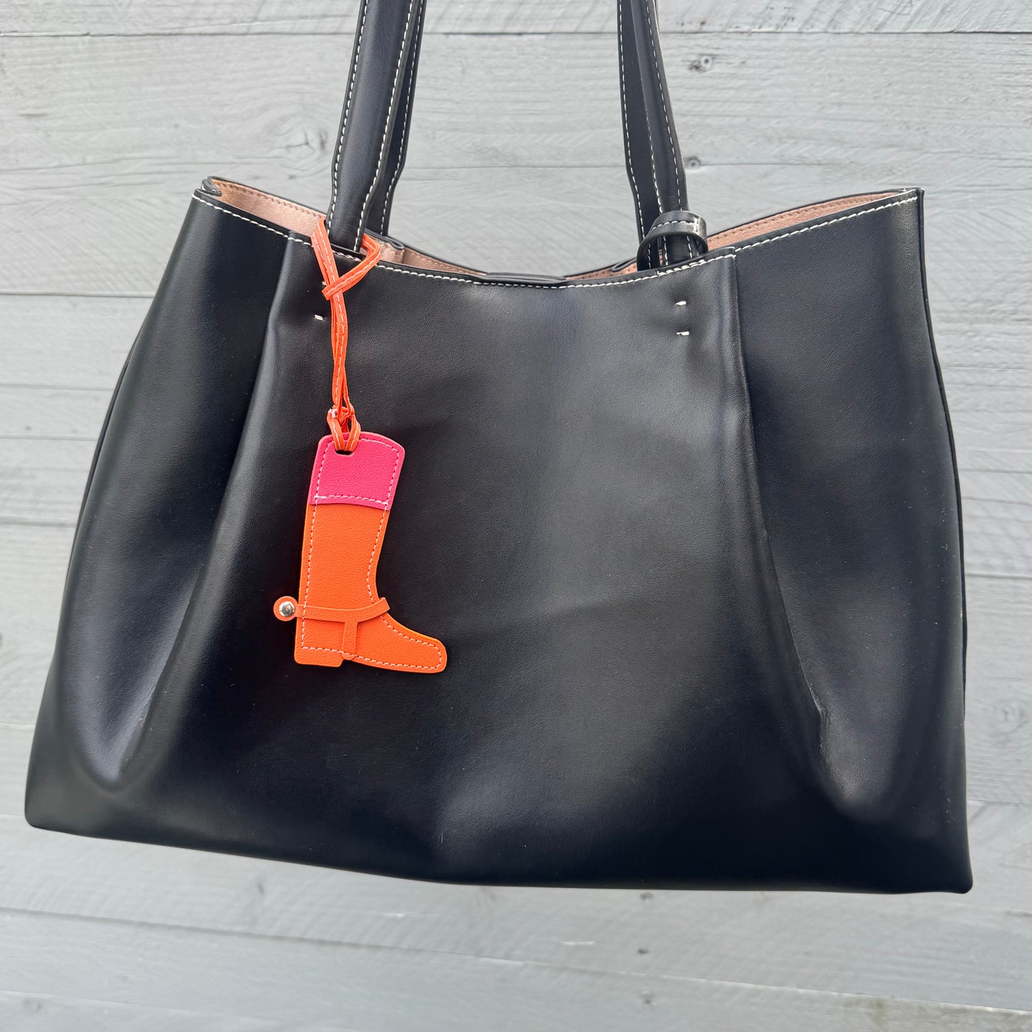 Orange Cowboy Boot